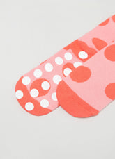 Ovs Two-Pack Stretch Polka Dot Slipper Socks